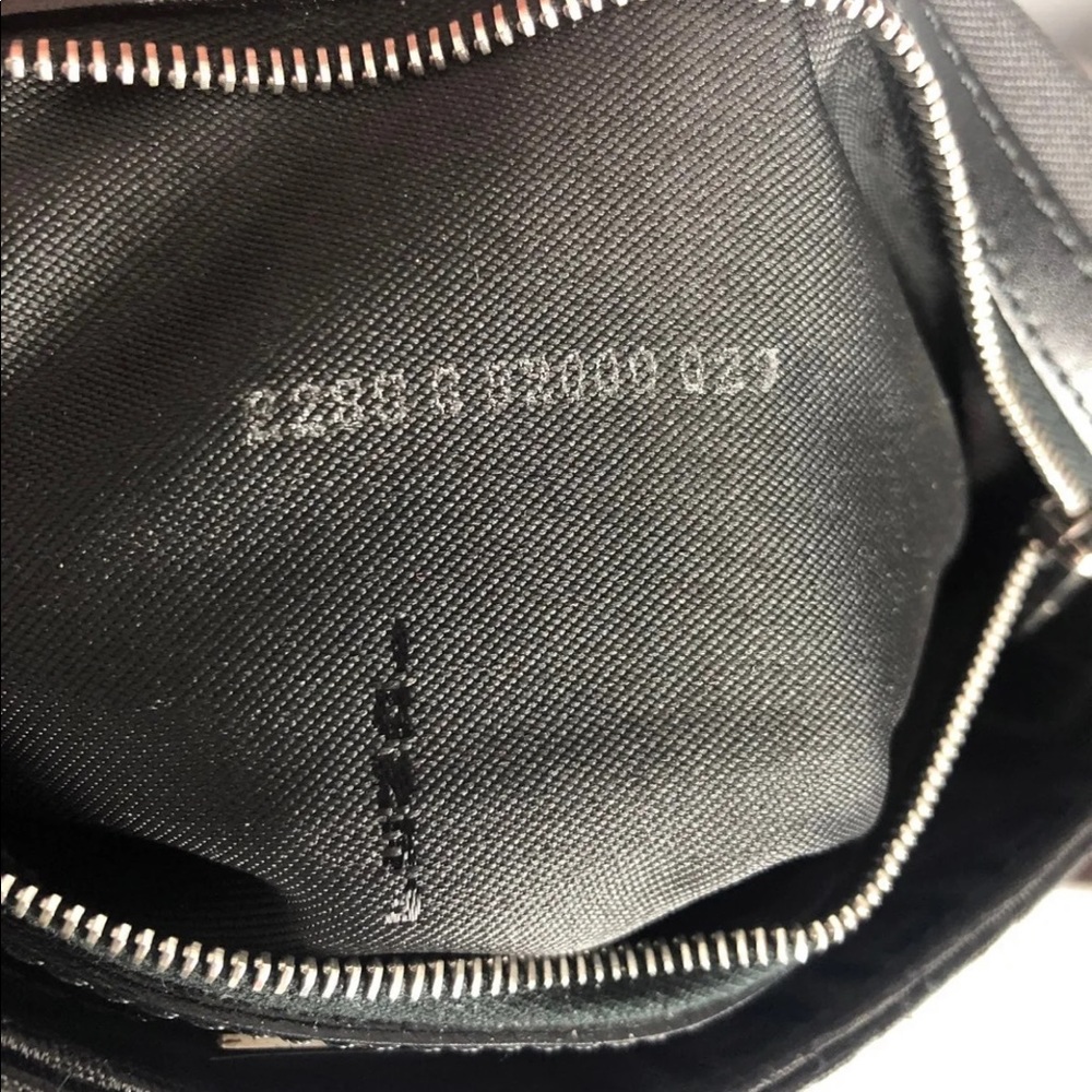 FENDI Authentic Black Zuchinno Canvas Baguette - Picture 5 of 16